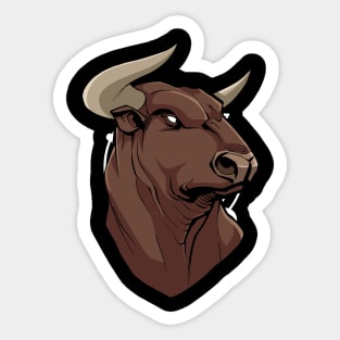 taurus zodiac design Sticker